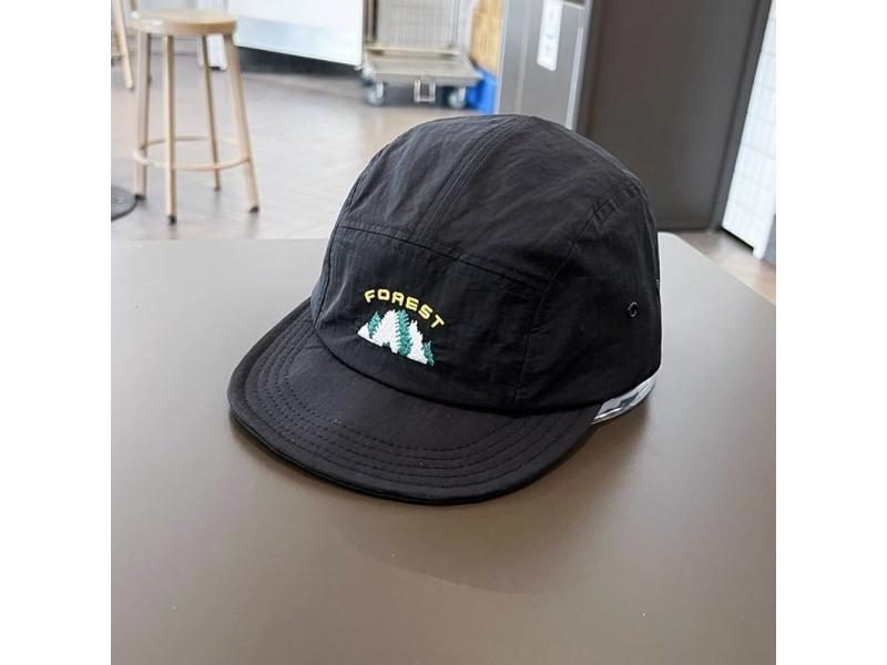 Quick-Drying Peaked Cap Cute Short Brim Soft Top Baseball Cap Five-Piece Sun Carousel 1