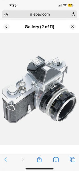 Nikon Nikkormat FT35mm SLR film camera Carousel 2