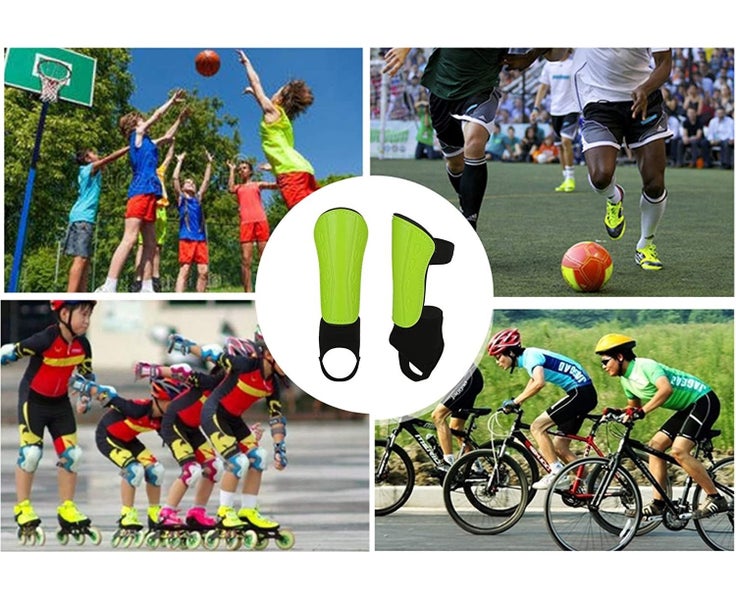 Football Shin Guards Non-Slip Protection Football Equipment for Youth Adult P Carousel 7