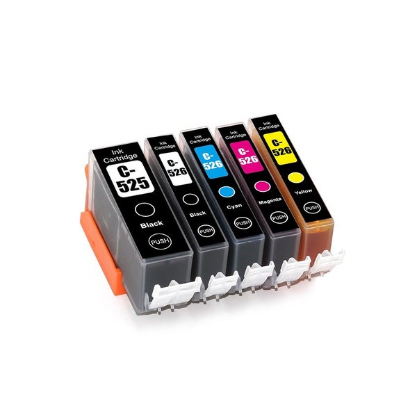 Canon Comp. Ink Cartridges PGI-525 CLI-526 Set for iP4850 MG5250 etc Carousel 1