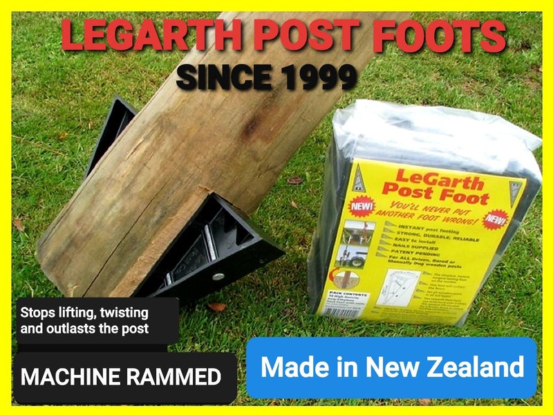 LEGARTH POST FOOT, Machine rammed and used by Contractors and farmers since 1999628647281676821126