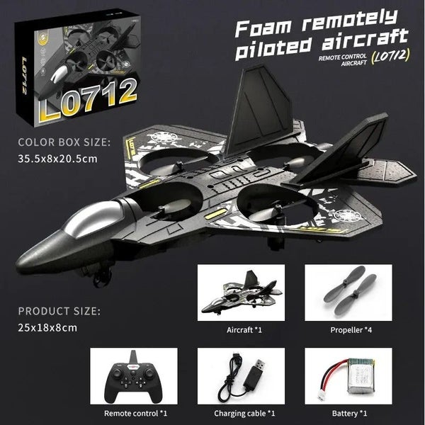 2.4g Rc Plane with Gravity Sensing and Light for Boys Carousel 1