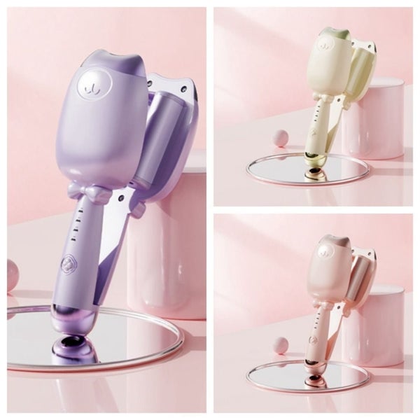 32mm Hair Curling Iron Egg Roll Fast Styling Tools Deep Wave Hair Curler Women Carousel 1