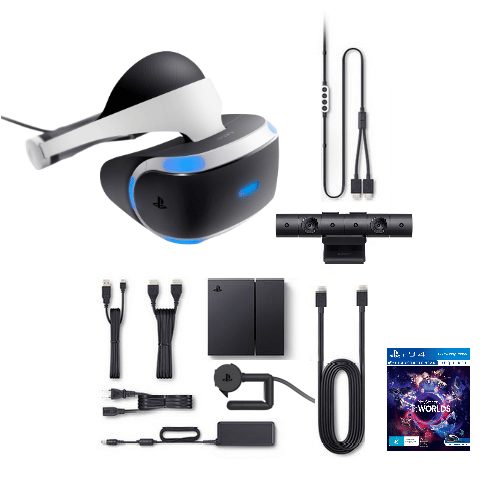 PS4 VR Set PlayStation VR Bundle + Game Carousel 1