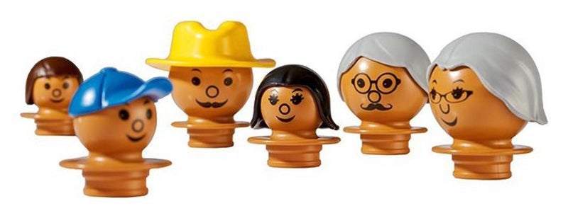Mobilo Mixed Figures, 6 Piece (Brown) Carousel 1
