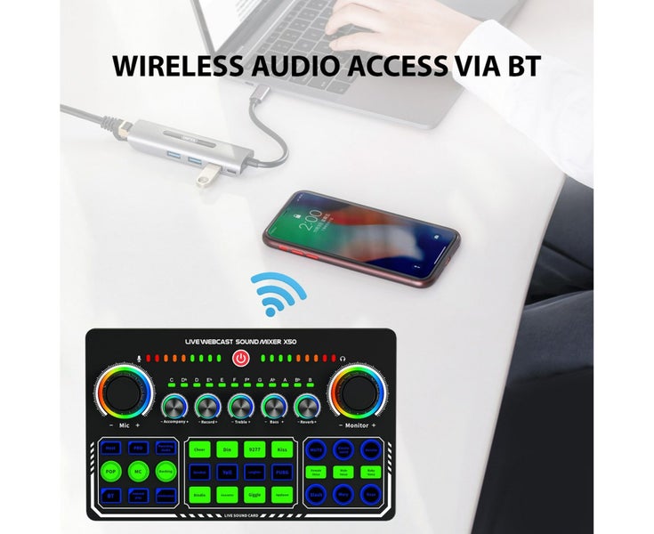 Streaming Sound Card X50: Designed for Singing with PC and Mobile Compatibi Carousel 8