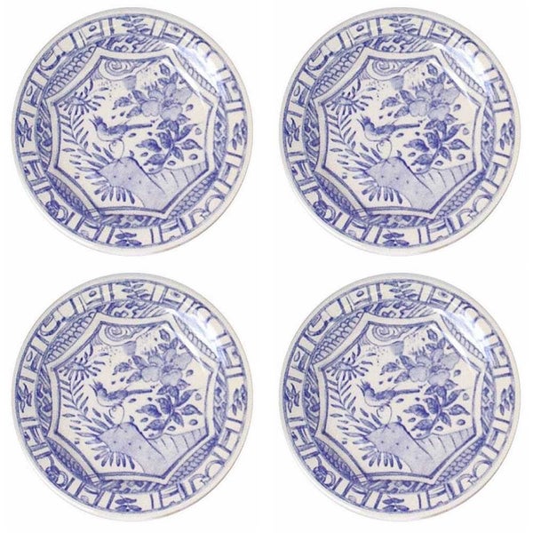 Gien Oiseau Bleu Dinner Plate Set 4pce Carousel 1