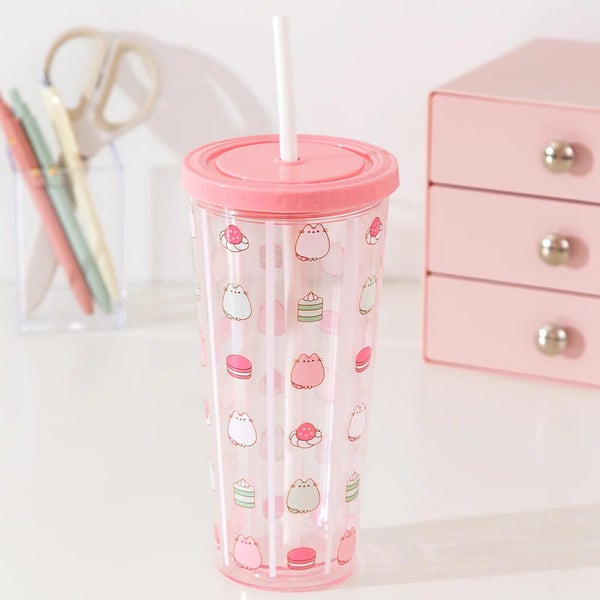 Pusheen - Pusheen Sweets: Beaker & Straw - Drinkware Carousel 3