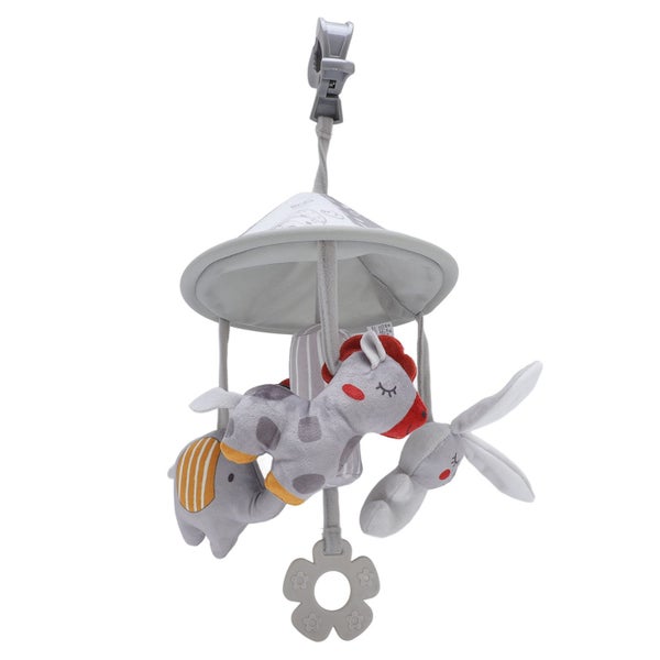 hanging animal toy Baby Stroller Hanging Toy Soft and Comfortable Plush Animal Carousel 2