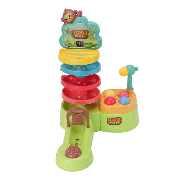 hammer pound and throw balls ball rolling game interactive ball drop toy Carousel 2