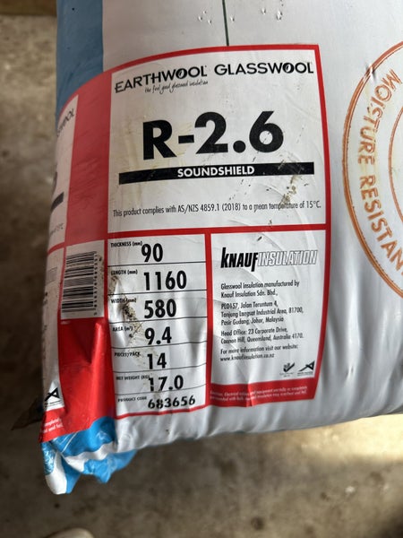 Earthwool insulation Carousel 2