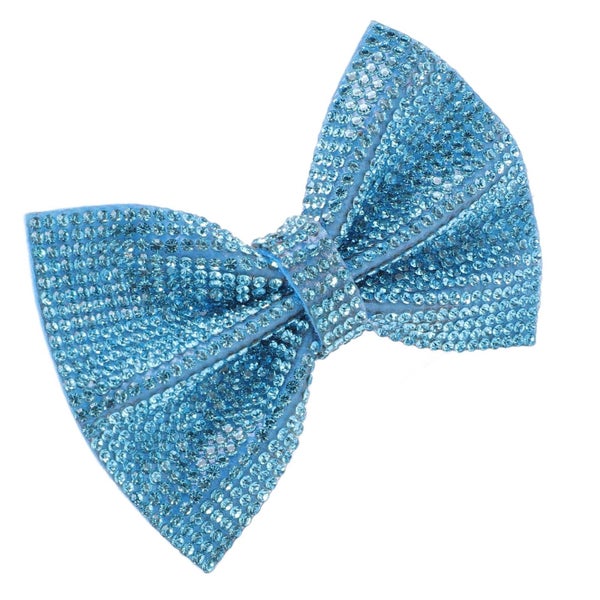 bow decoration rhinestone bow rhinestone bow decor rhinestone bow for hairpin Carousel 1