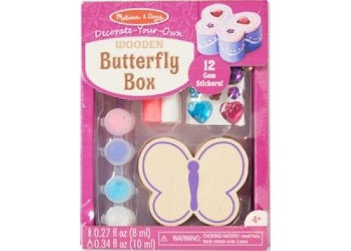 Melissa & Doug - Created by Me! Wooden Butterfly Box Carousel 1