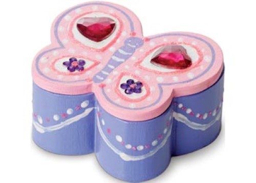 Melissa & Doug - Created by Me! Wooden Butterfly Box Carousel 2