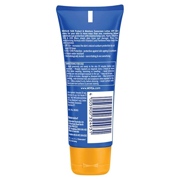 Nivea Protect & Moisture Moisture Lock SPF 50+ Sunscreen Lotion Carousel 2