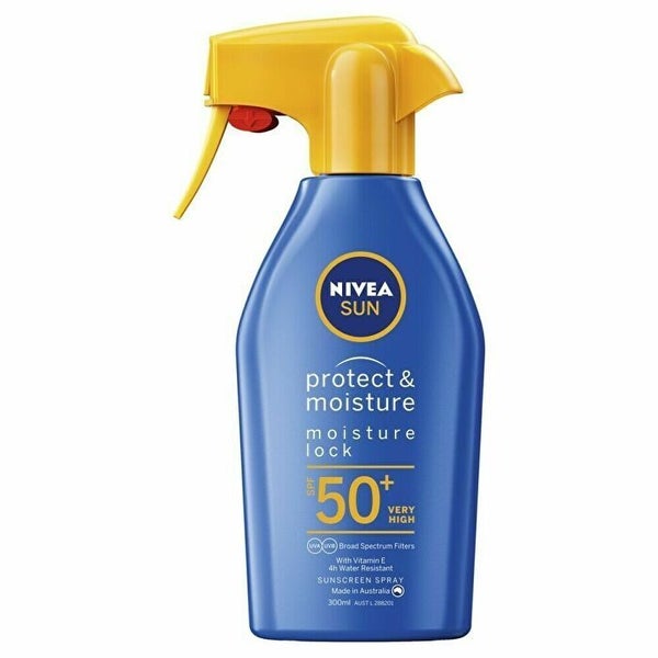 Nivea Sun Spray Protect And Moisture Spf50+ 300ml/10.1oz Carousel 1