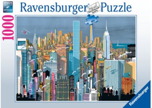 Puzzle - Ravensburger- I am New York 1000p Carousel 2