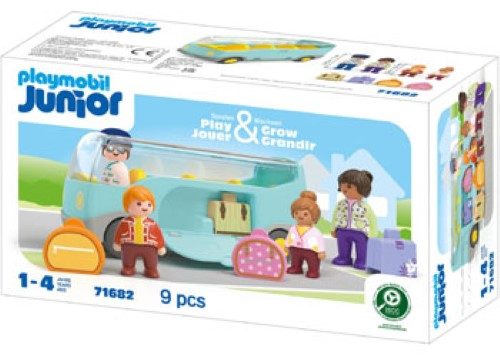Playmobil - JUNIOR: Airport Shuttle Bus Carousel 1