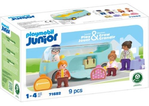 Playmobil - JUNIOR: Airport Shuttle Bus Carousel 2