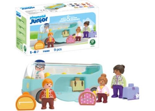 Playmobil - JUNIOR: Airport Shuttle Bus Carousel 3