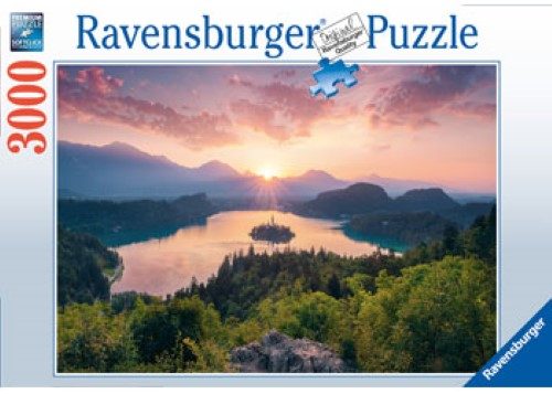 Puzzle - Ravensburger- Lake Bed Slovenia 3000p Carousel 4