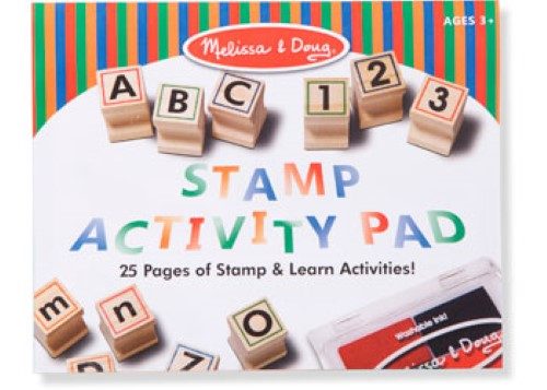 Melissa & Doug - Deluxe Wooden ABC-123 Stamp Set Carousel 2