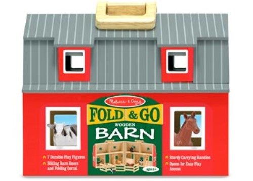 Melissa & Doug - Fold And Go Barn Carousel 2