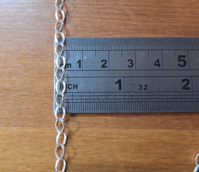 Jewellery Clearance - Solid Sterling Silver Oval Belchor Chain - Stamped 925 Carousel 5