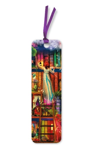 Aimee Stewart: Treasure Hunt Bookshelves Bookmarks (pack of 10) by Flame Tree St Carousel 1