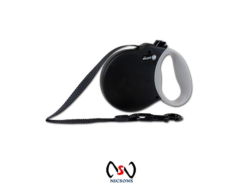Retractable Dog Lead Adventure XSmall Black 3M Up To 11.3KG Carousel 2