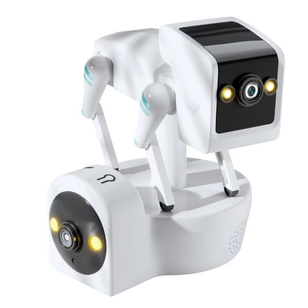 4MP Dual Lens Wireless Wifi Smart Camera Network Indoor Household HD Dual Light Carousel 2