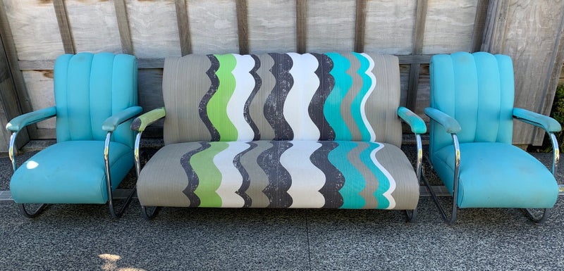 Art Deco/Retro Sofa and Armchairs Carousel 1