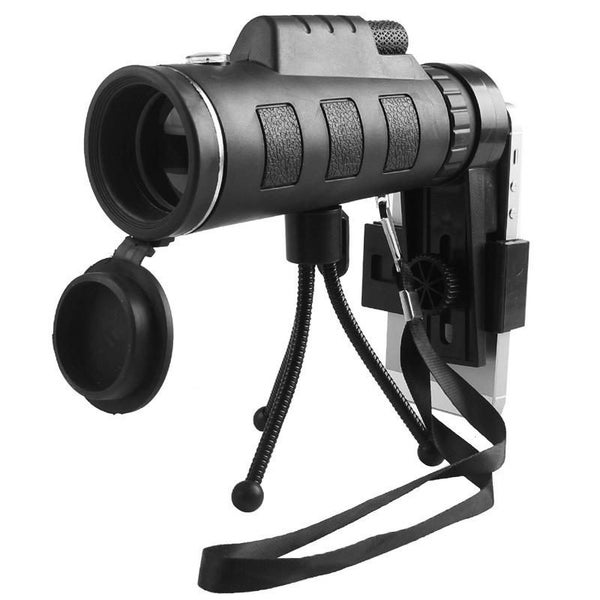 Short Focus 40X60 Life Waterproof Monocular Telescope With Clip Carousel 1