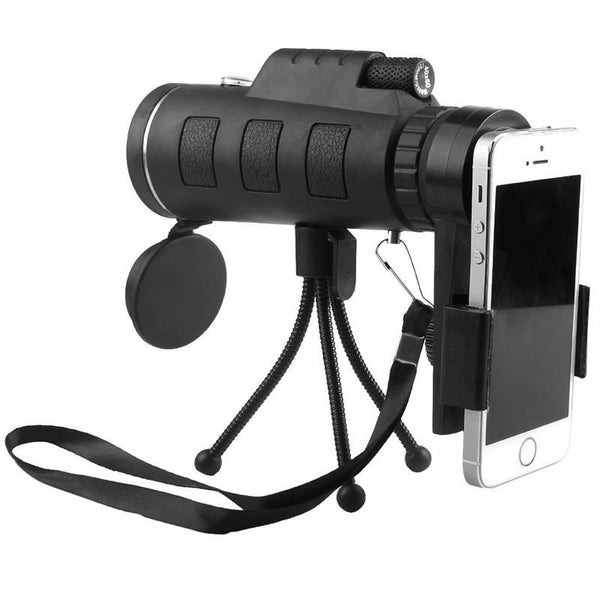 Short Focus 40X60 Life Waterproof Monocular Telescope With Clip Carousel 9