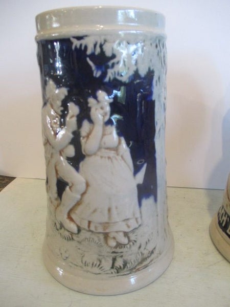 STEIN GERMAN TANKARDS X 2 .EXCELLENT CONDITION Carousel 6