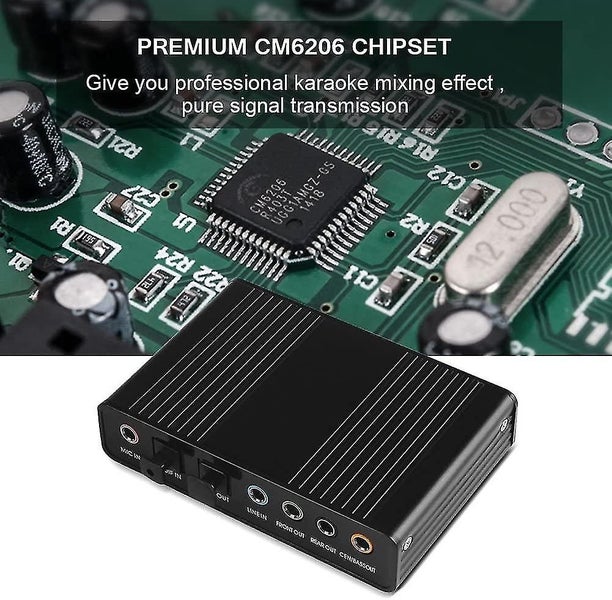 Usb 2.0 External Sound Card 6 Channel 5.1 Surround Optical S/pdif Audio Sound Ca Carousel 2