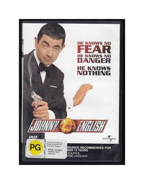 *** a DVD of JOHNNY ENGLISH *** [Rowan Atkinson] Carousel 1