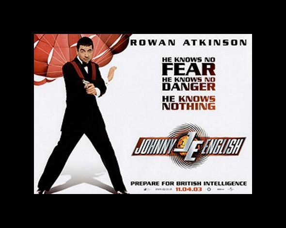 *** a DVD of JOHNNY ENGLISH *** [Rowan Atkinson] Carousel 2