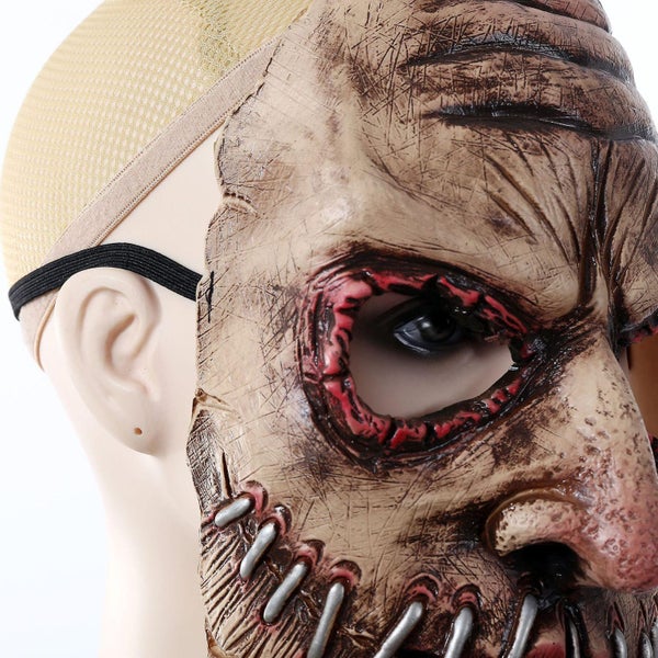 Halloween Party Horror Mask: Latex Ghost Festival Soft Realistic Headgear Costum Carousel 2
