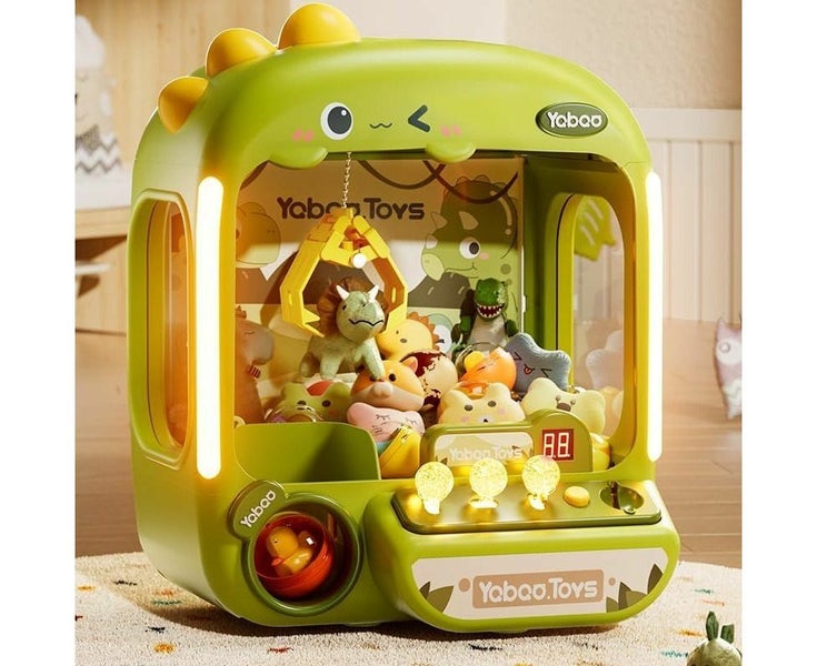 Claw Machine for Kids Boys, Mini Arcade Candy Vending Machine, Coin, Countd Carousel 2