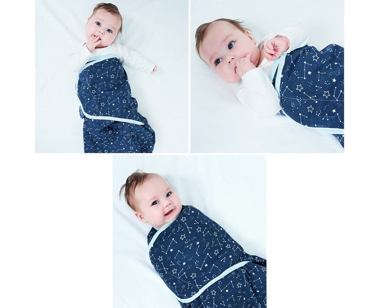insular SU3007 3PCS Baby Swaddle Wrap Blanket Soft Cotton Infant Sleeping B Carousel 6