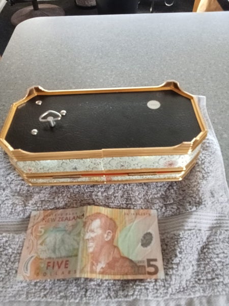Antique Musical Jewellery Box. Perfect Condition. Carousel 2
