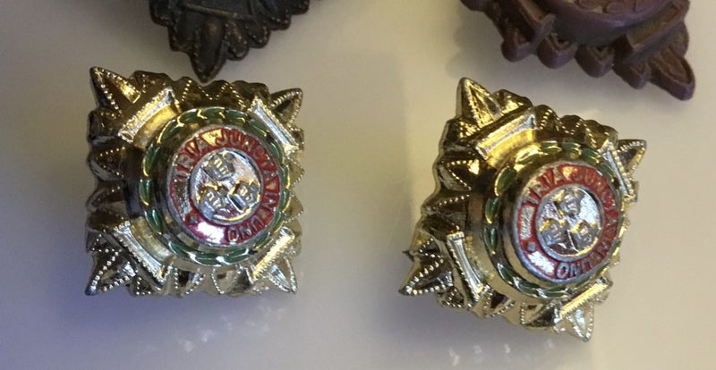 Group Of Military Epaulette Pips Carousel 5
