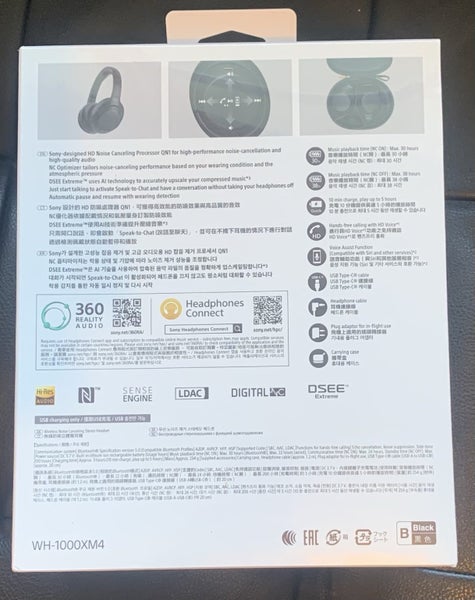 Sony WH-1000XM4 Wireless Noise Cancelling Headphones - Black. BNIB Carousel 2