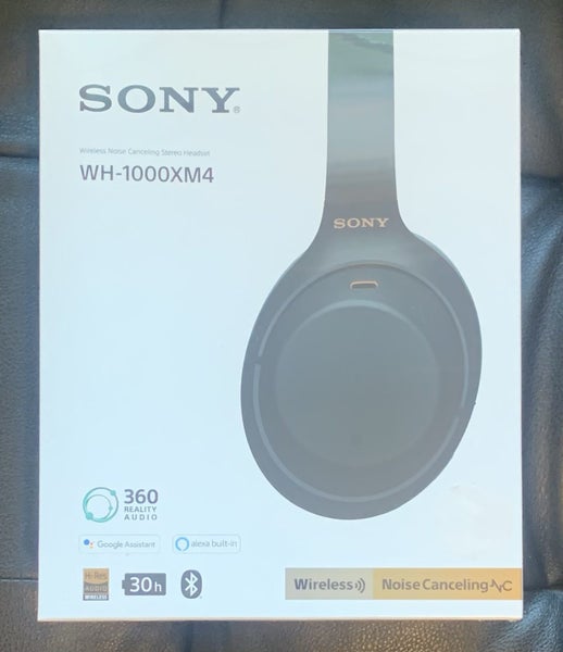 Sony WH-1000XM4 Wireless Noise Cancelling Headphones - Black. BNIB Carousel 1