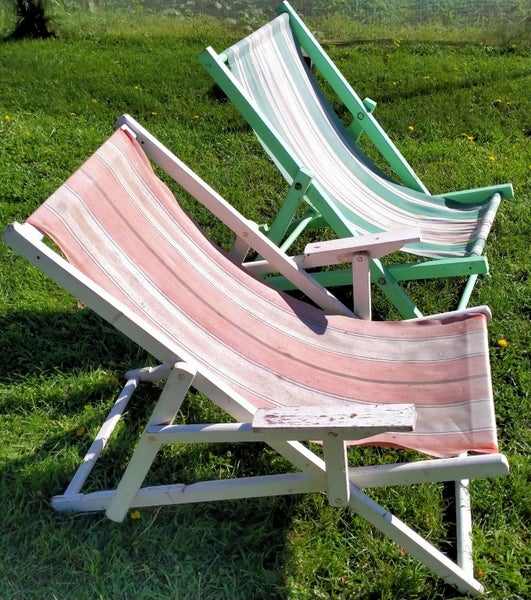 Retro canvas recliners Carousel 1