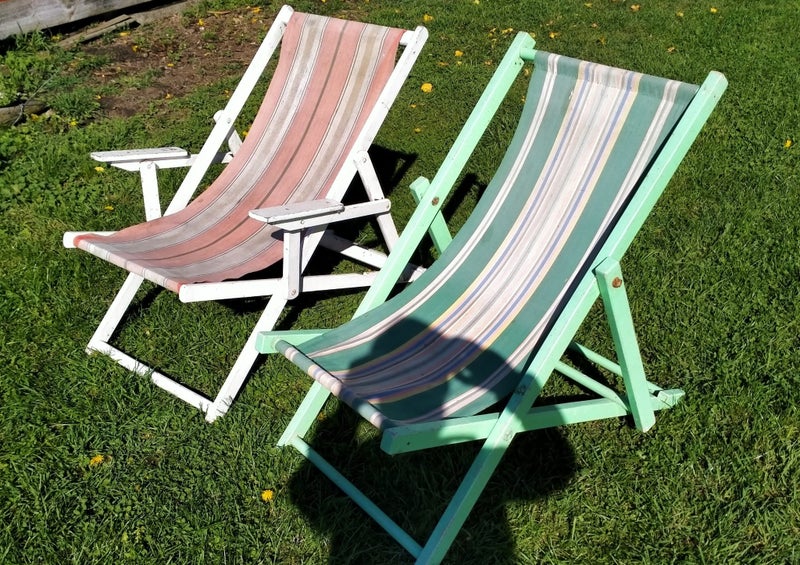 Retro canvas recliners Carousel 2