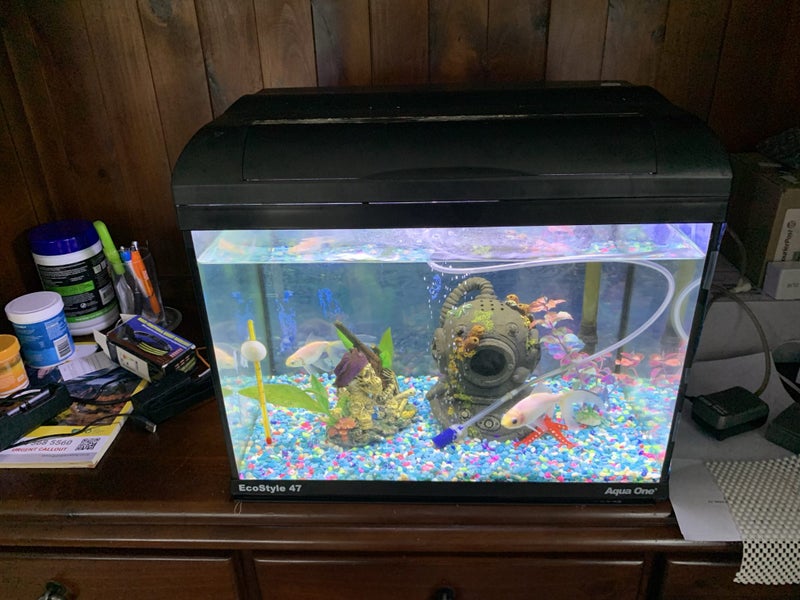 Aqua One Ecostyle 47 Black Aquarium 38l Carousel 1