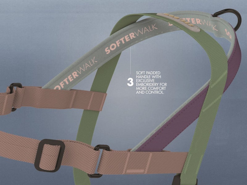 ZEE.DOG SOFTER WALK HARNESS - VOYAGE - LARGE! Carousel 2