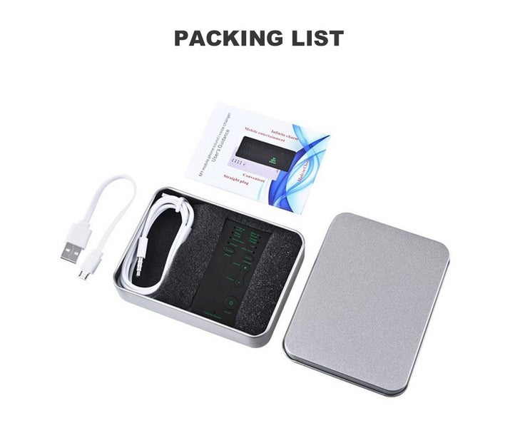 Mini Portable Sound Effects Machine Voice Changer Device Audio Card Sound C Carousel 2